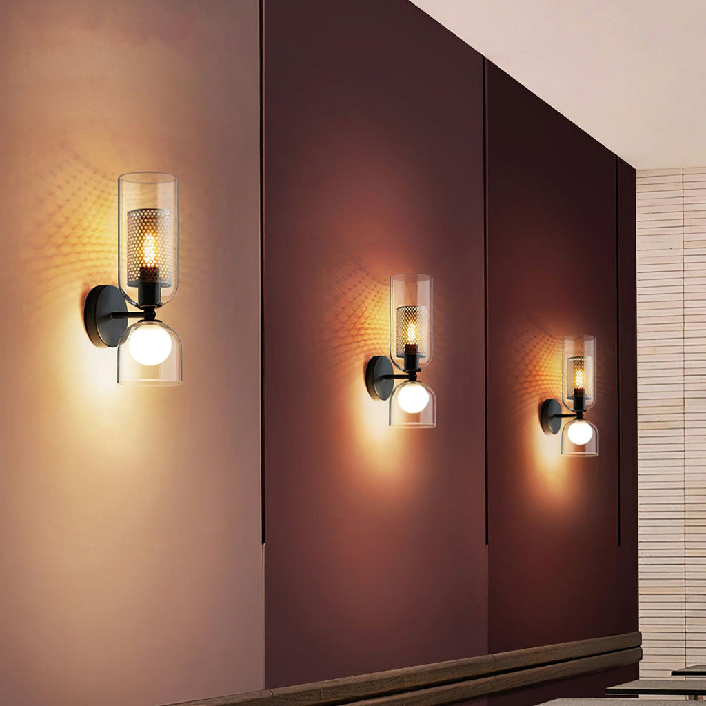 Alvynan Applique Murale en Verre Art Nordique Premium - Neutralighting