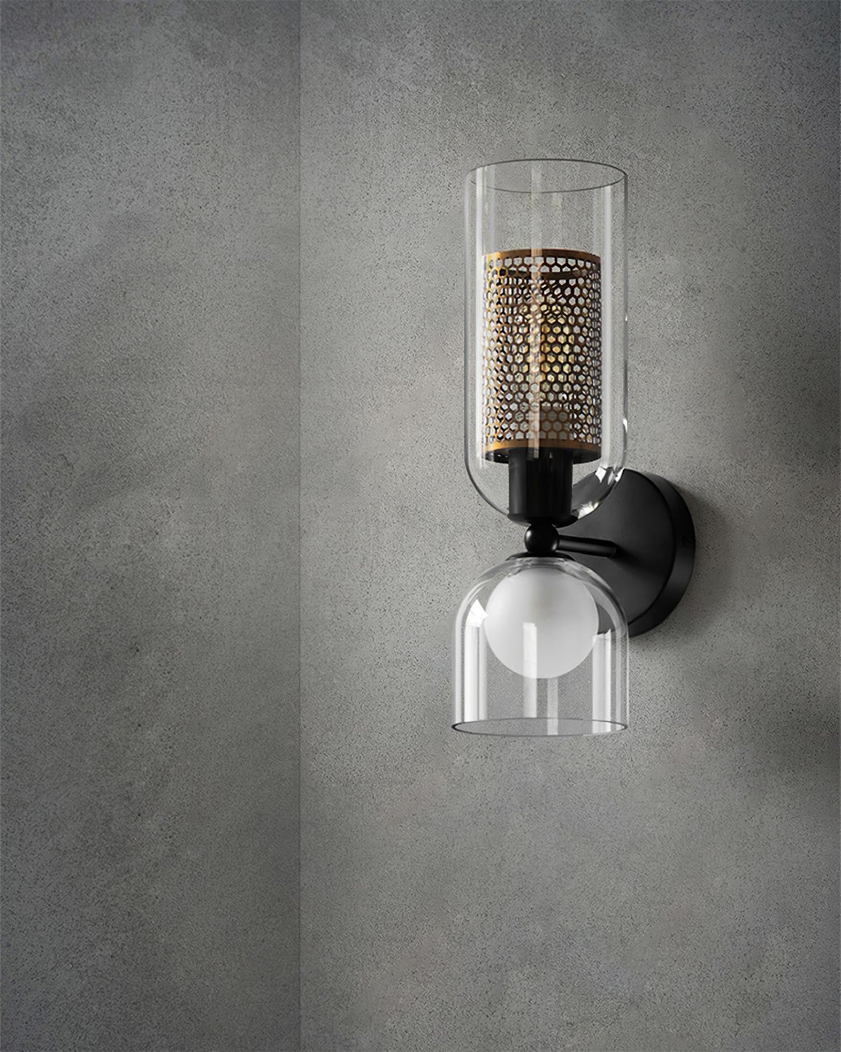 Alvynan Applique Murale en Verre Art Nordique Premium - Neutralighting