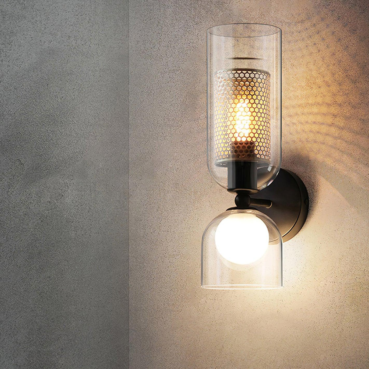 Alvynan Applique Murale en Verre Art Nordique Premium - Neutralighting