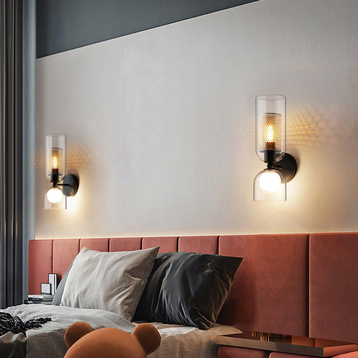 Alvynan Applique Murale en Verre Art Nordique Premium - Neutralighting