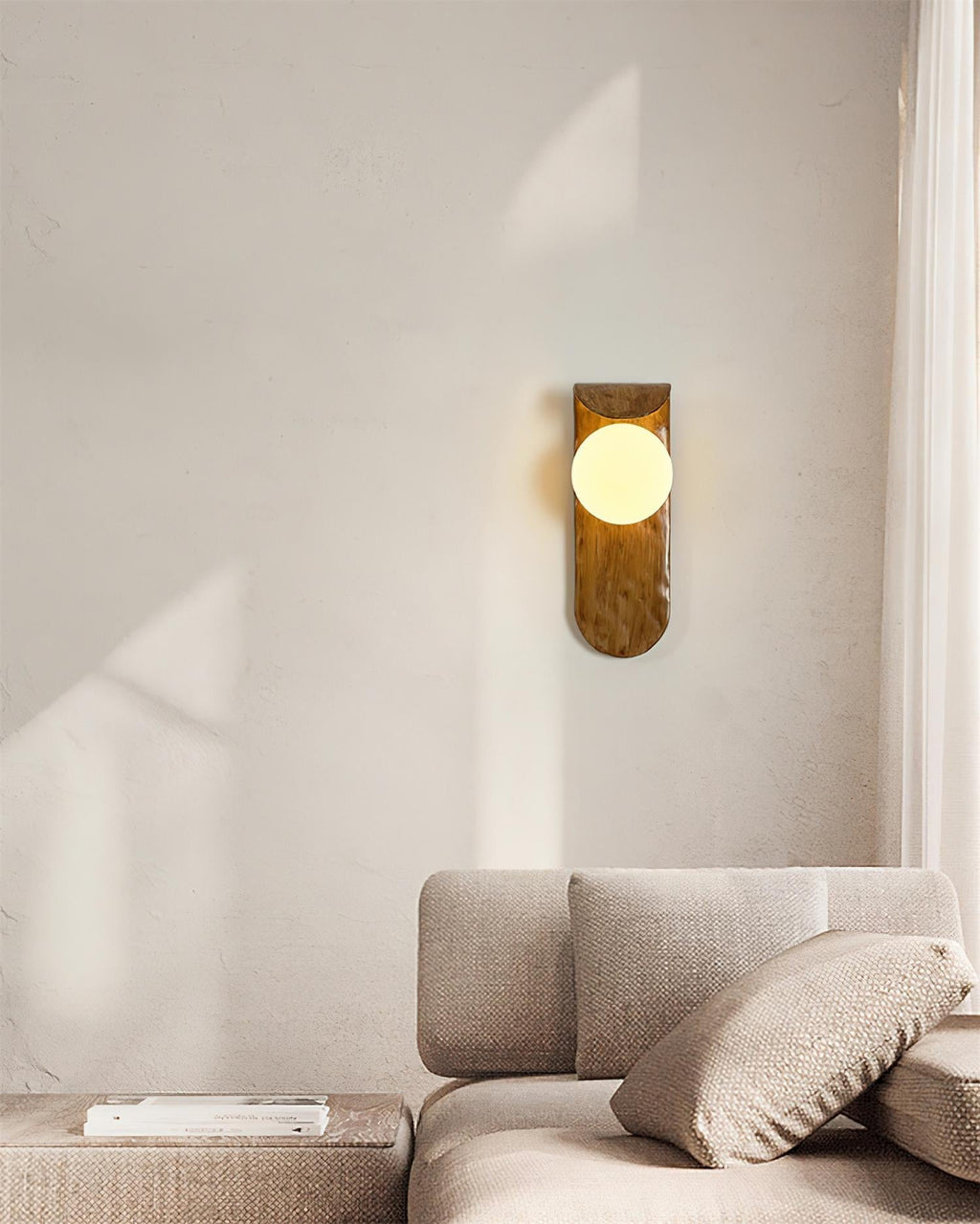 Gavino Applique Murale en Bois - Neutralighting