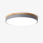 Solara Lampe Plafonnier Circulaire en Bois Moderne Minimaliste - Neutralighting