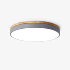 Solara Lampe Plafonnier Circulaire en Bois Moderne Minimaliste - Neutralighting