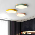 Solara Lampe Plafonnier Circulaire en Bois Moderne Minimaliste - Neutralighting