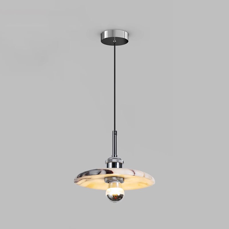 Ovelion Suspension Marbre Métal Art Nordique Premium - Neutralighting