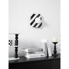 Curinis Applique Murale Marbre Zebra Verre - Neutralighting