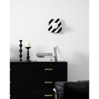 Curinis Applique Murale Marbre Zebra Verre - Neutralighting