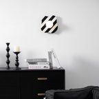 Curinis Applique Murale Marbre Zebra Verre - Neutralighting