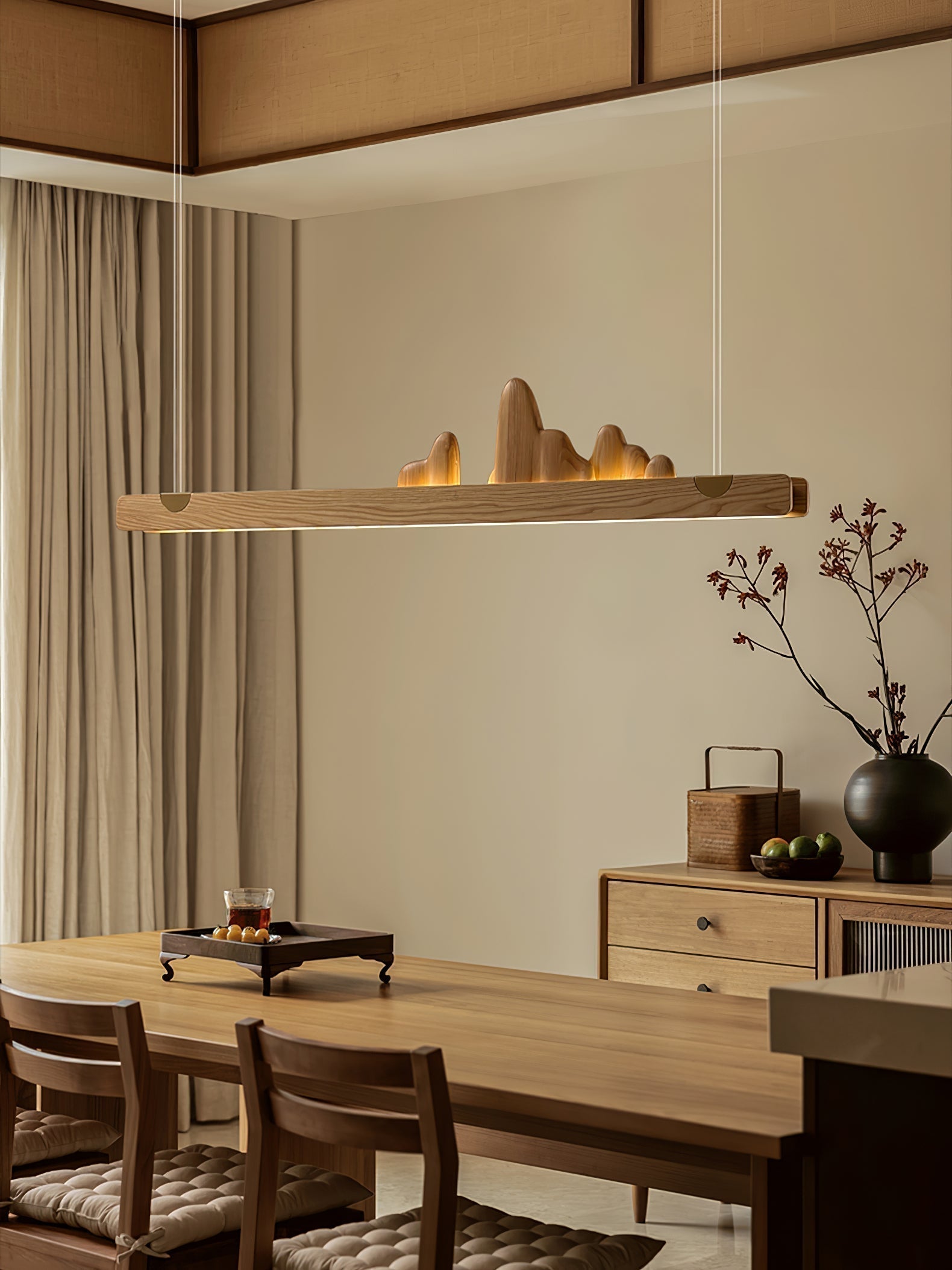 Daniel Suspension en bois Moderne - Neutralighting