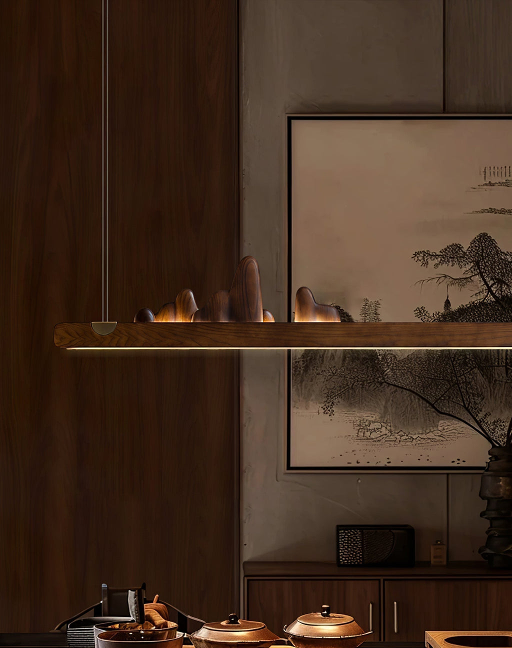 Daniel Suspension en bois Moderne - Neutralighting