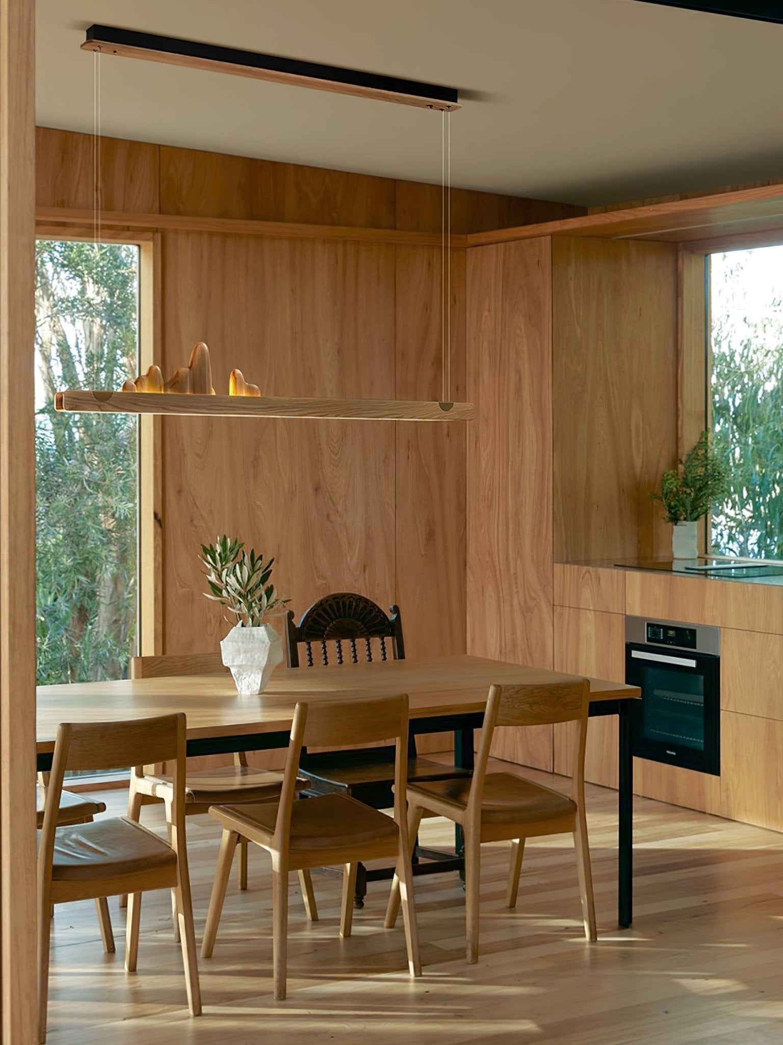Daniel Suspension en bois Moderne - Neutralighting