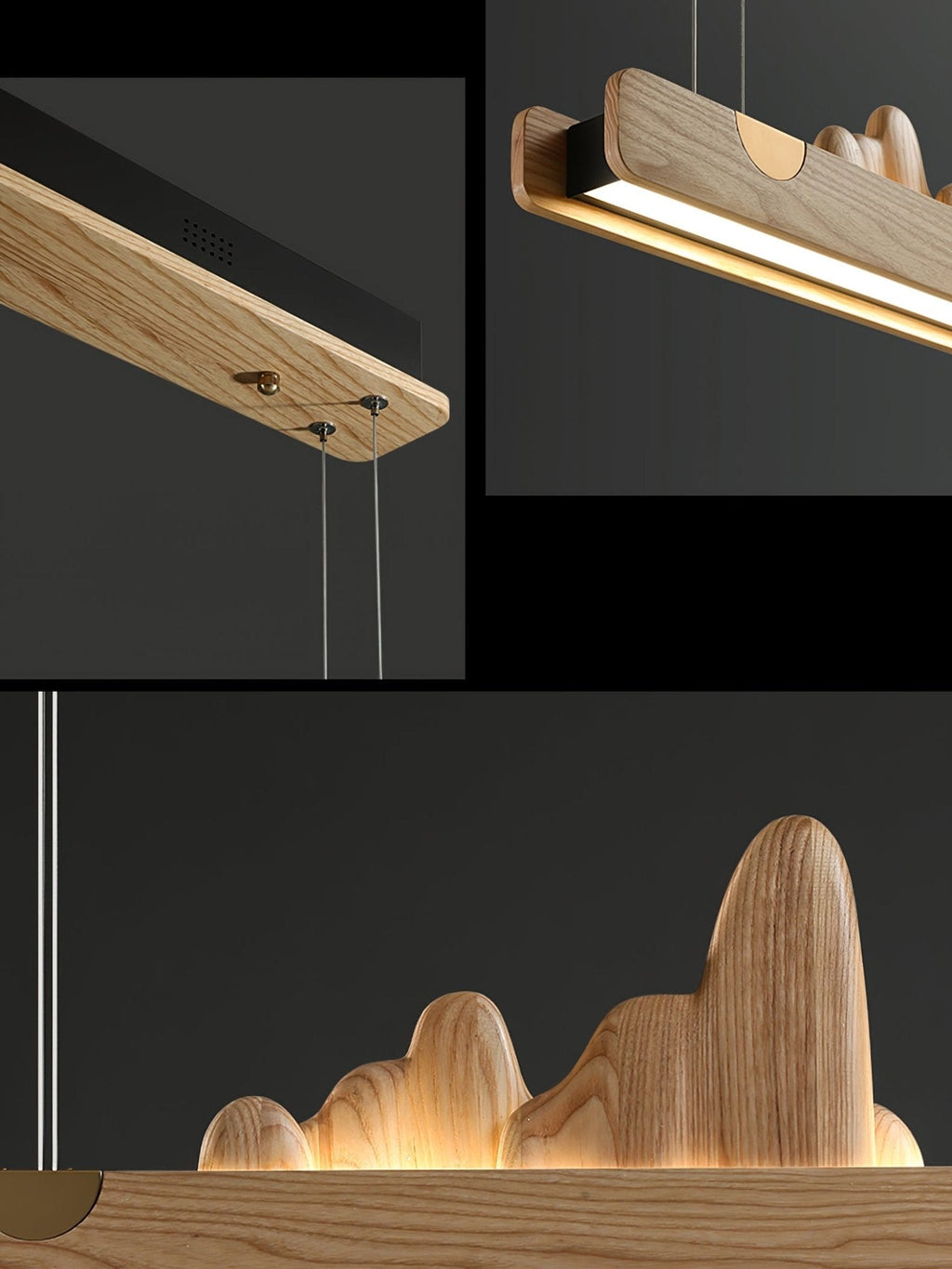 Daniel Suspension en bois Moderne - Neutralighting