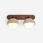 Gavilo Applique Murale Double en Travertin - Neutralighting