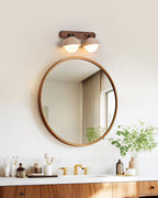 Gavilo Applique Murale Double en Travertin - Neutralighting