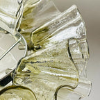 Zerelle Lampe Pendante Verre Froncé Fleur - Neutralighting