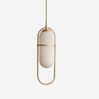 Zesta Lampe Suspendue Verre Rainuré Minimaliste - Neutralighting
