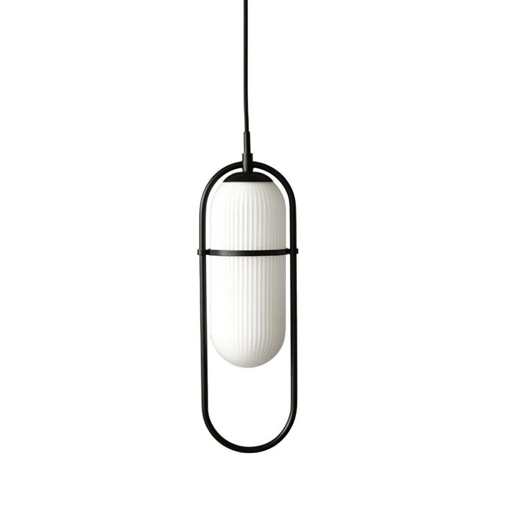Zesta Lampe Suspendue Verre Rainuré Minimaliste - Neutralighting