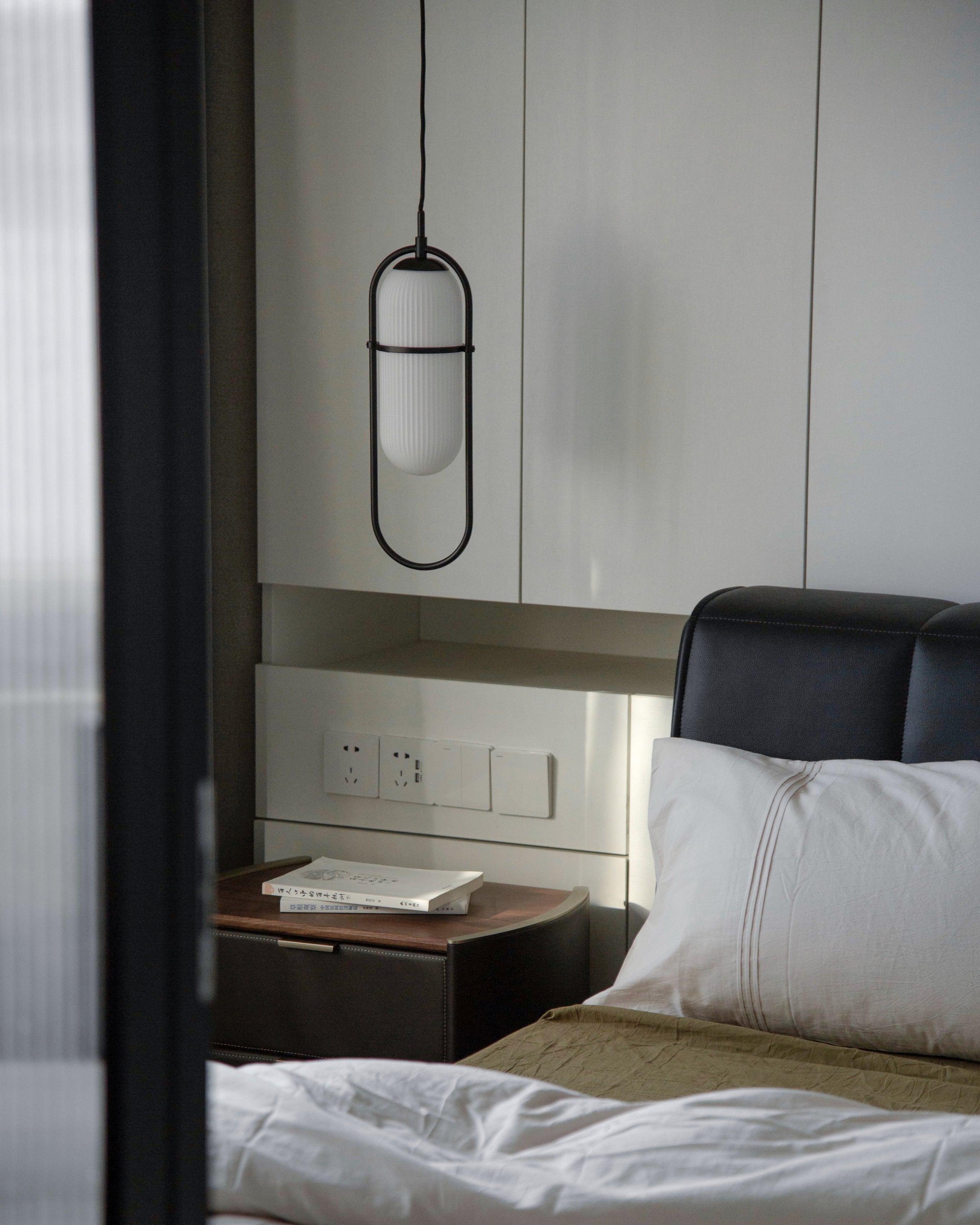 Zesta Lampe Suspendue Verre Rainuré Minimaliste - Neutralighting