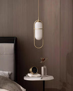 Zesta Lampe Suspendue Verre Rainuré Minimaliste - Neutralighting