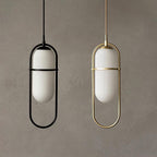 Zesta Lampe Suspendue Verre Rainuré Minimaliste - Neutralighting