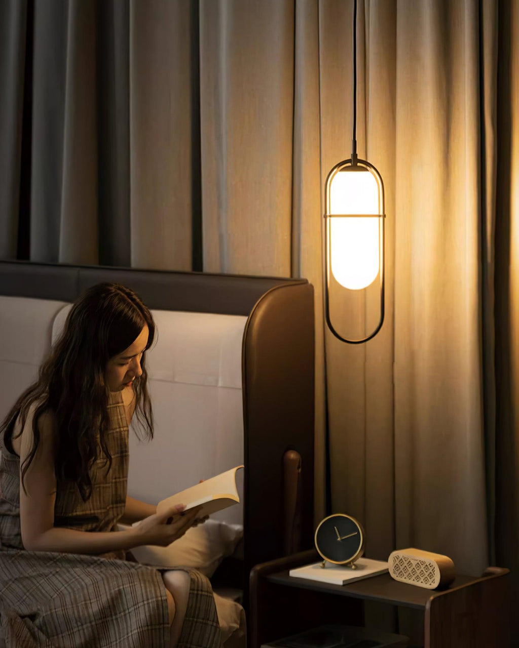 Zesta Lampe Suspendue Verre Rainuré Minimaliste - Neutralighting