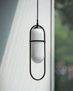 Zesta Lampe Suspendue Verre Rainuré Minimaliste - Neutralighting