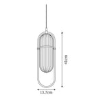 Zesta Lampe Suspendue Verre Rainuré Minimaliste - Neutralighting
