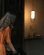Zesta Lampe Suspendue Verre Rainuré Minimaliste - Neutralighting