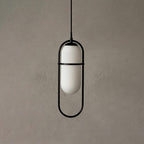 Zesta Lampe Suspendue Verre Rainuré Minimaliste - Neutralighting