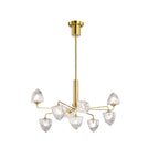 Zevin Lustre Verre Or Élégant - Neutralighting