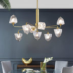 Zevin Lustre Verre Or Élégant - Neutralighting