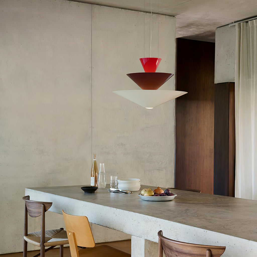 Pyramia Suspension À Niveaux Bloc de Couleurs - Neutralighting