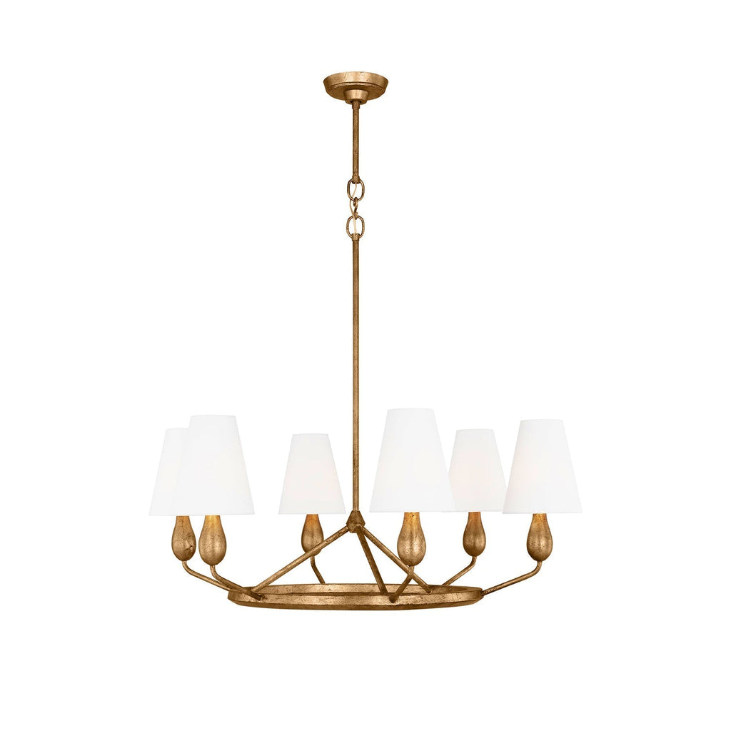 Avlaeir Lustre Laiton Tissu Industriel Vintage - Neutralighting