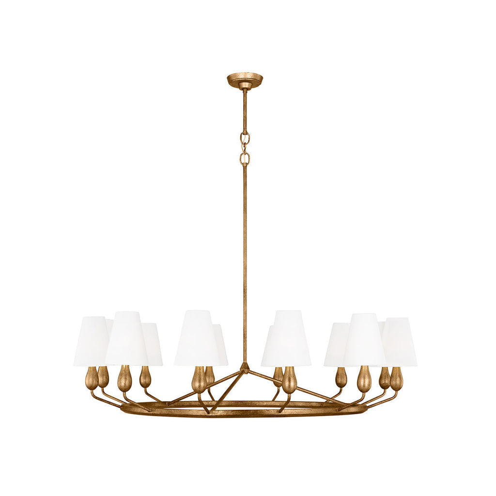 Avlaeir Lustre Laiton Tissu Industriel Vintage - Neutralighting