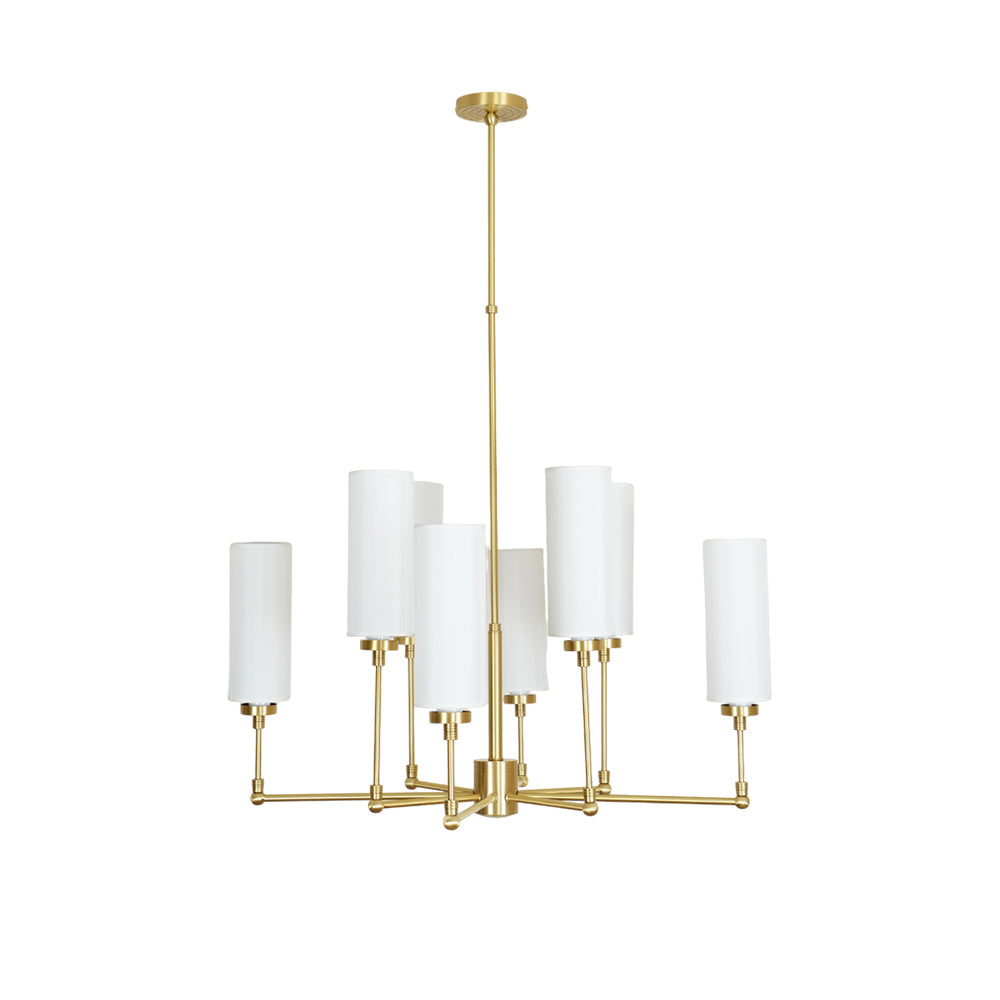 Eraeiel Lustre Laiton Tissu Luxe Postmoderne - Neutralighting