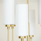 Eraeiel Lustre Laiton Tissu Luxe Postmoderne - Neutralighting