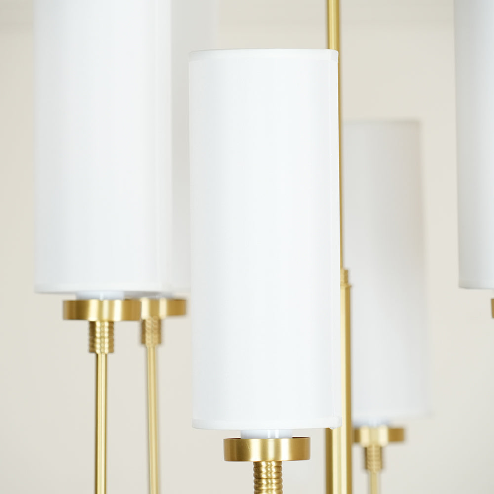 Eraeiel Lustre Laiton Tissu Luxe Postmoderne - Neutralighting