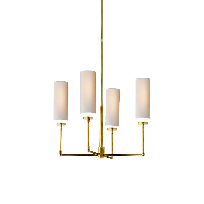 Eraeiel Lustre Laiton Tissu Luxe Postmoderne - Neutralighting