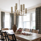 Eraeiel Lustre Laiton Tissu Luxe Postmoderne - Neutralighting