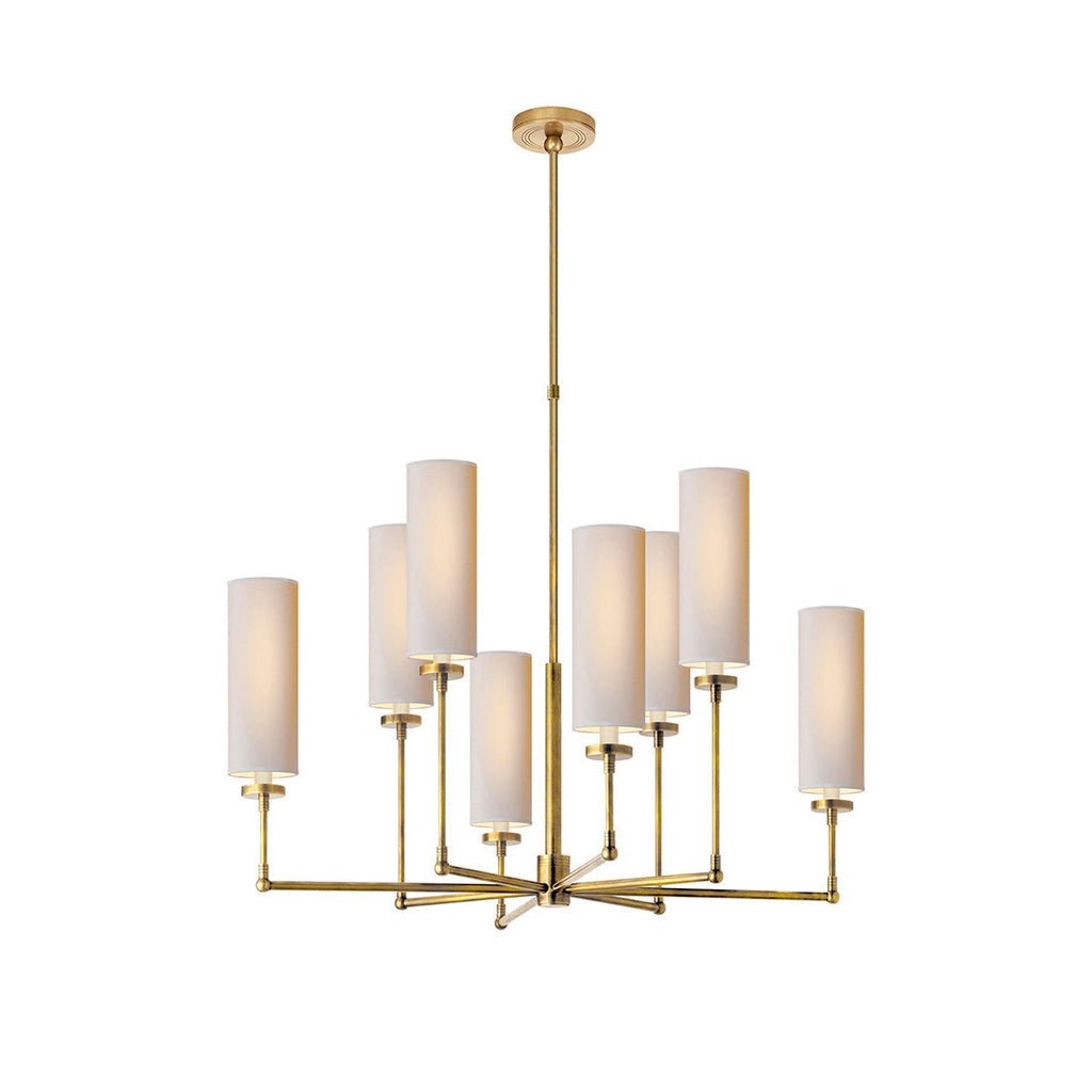 Eraeiel Lustre Laiton Tissu Luxe Postmoderne - Neutralighting