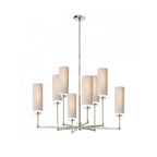 Eraeiel Lustre Laiton Tissu Luxe Postmoderne - Neutralighting