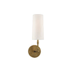 Ernorora Vintage Industrial Brass Fabric Wall Lamp - Neutralighting