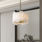 Zoe Lustre Albâtre Superposé Luxe Postmoderne - Neutralighting