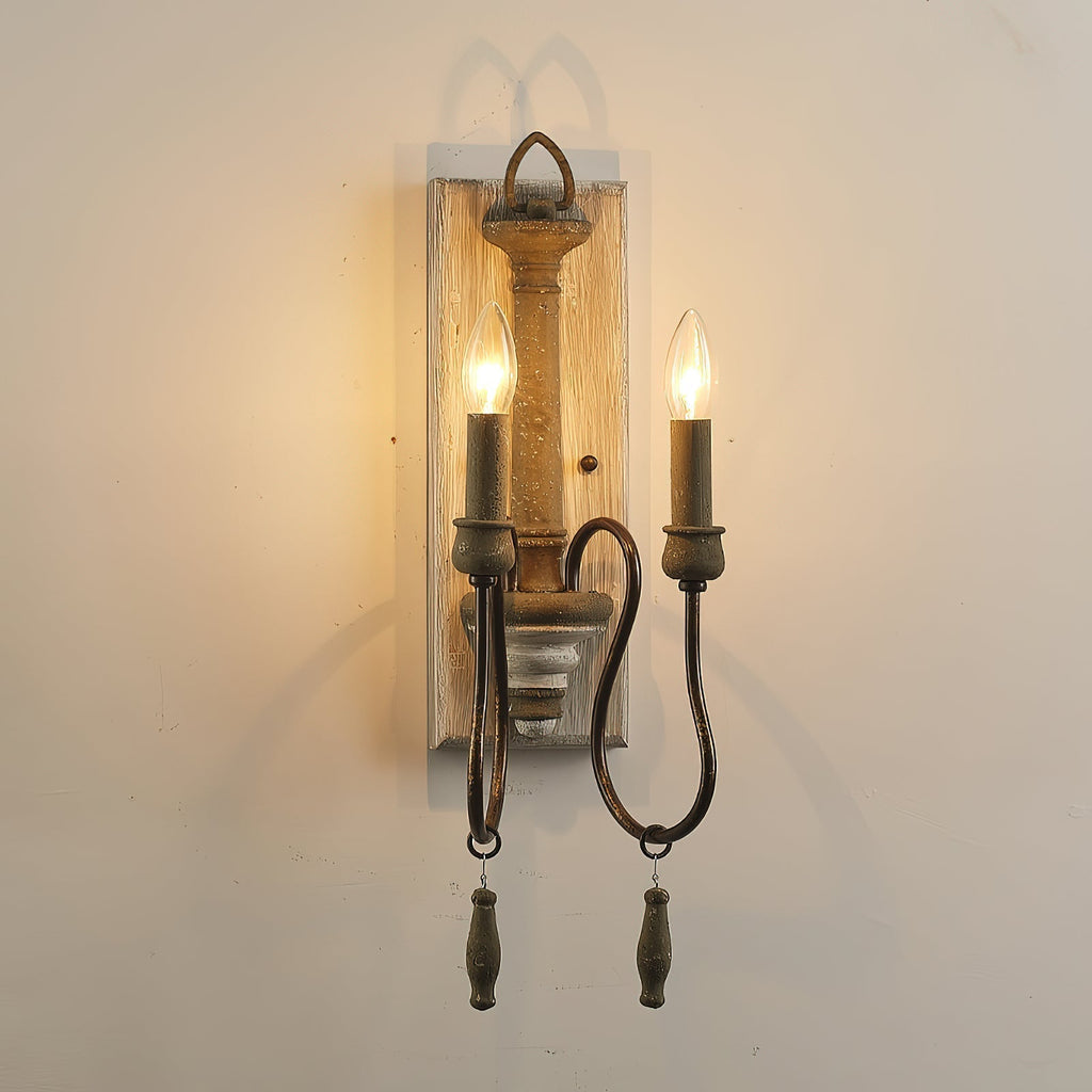 Zoe Applique Murale Métal Classique Vintage Élégance - Neutralighting