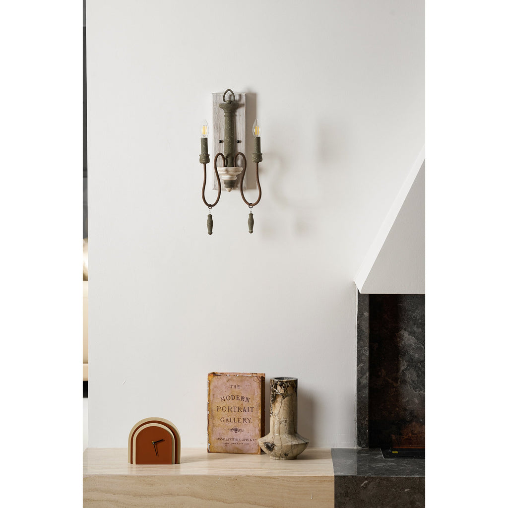 Zoe Applique Murale Métal Classique Vintage Élégance - Neutralighting