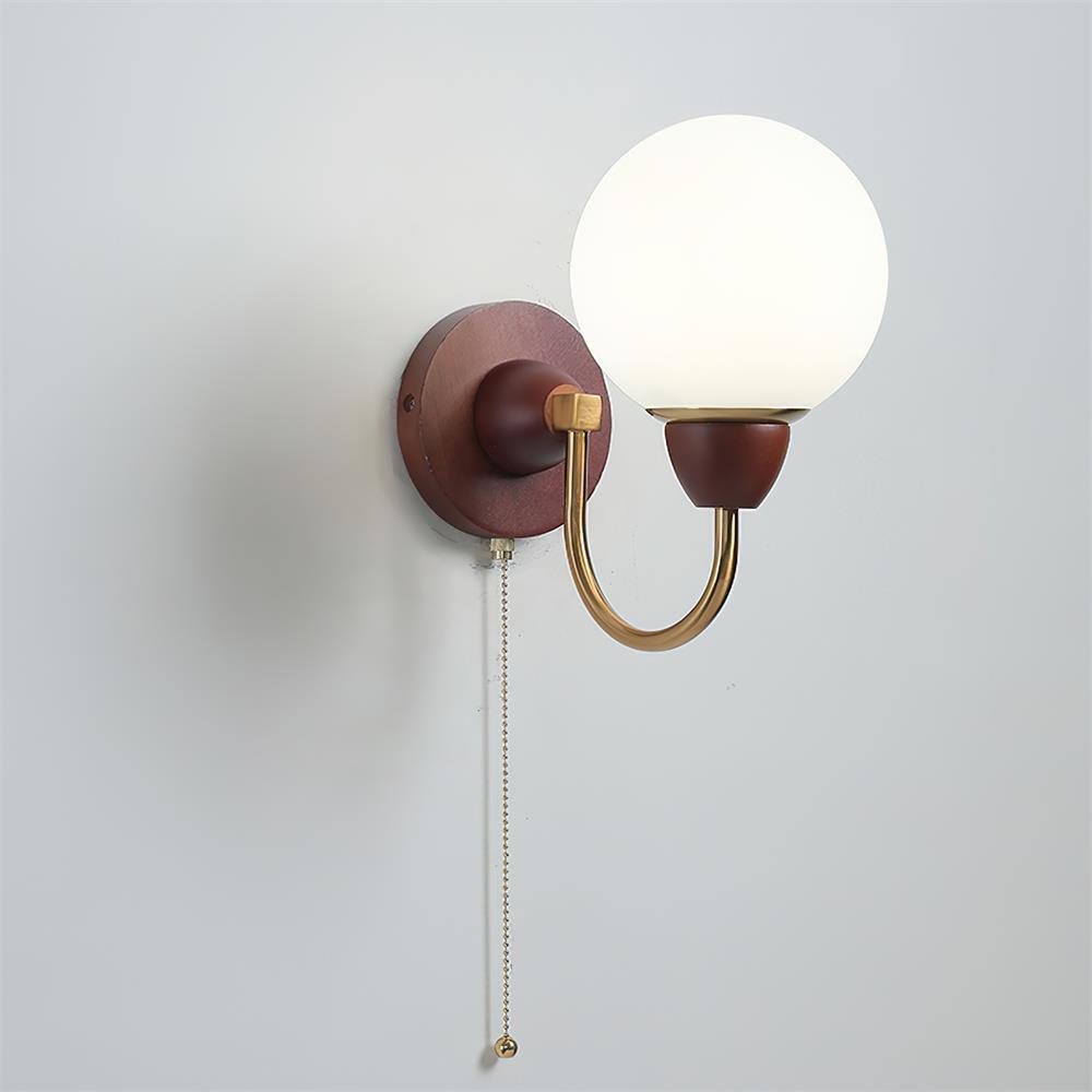 Liora Lampe Murale Bois Métal - Neutralighting