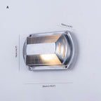 Wyre Applique Murale Géométrique Moderne en Métal et Verre - Neutralighting