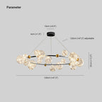 Valentina Suspension Boule Moderne, Métal/Verre, Doré/Noir, Salon - Neutralighting