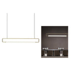 Ray Suspension, 2 Couleurs Noir et Or 100cm - Neutralighting
