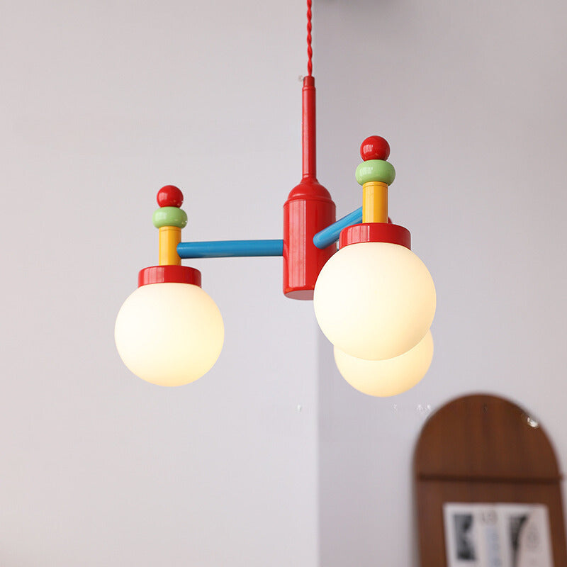 Valentina Lustre Vintage Mélangé Coloré Métal Chambre D'enfant - Neutralighting